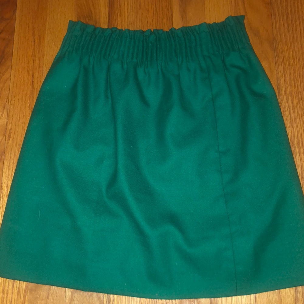 Green Jcrew Skirt